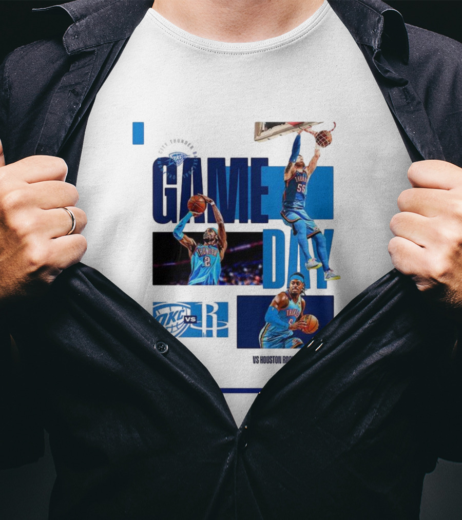 Oklahoma City Thunder Game Day NBA 2025 T-Shirt