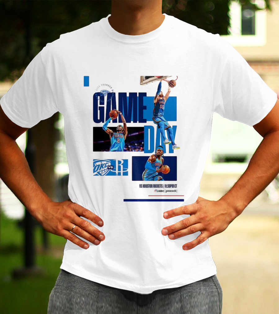 Oklahoma City Thunder Game Day NBA 2025 T-Shirt