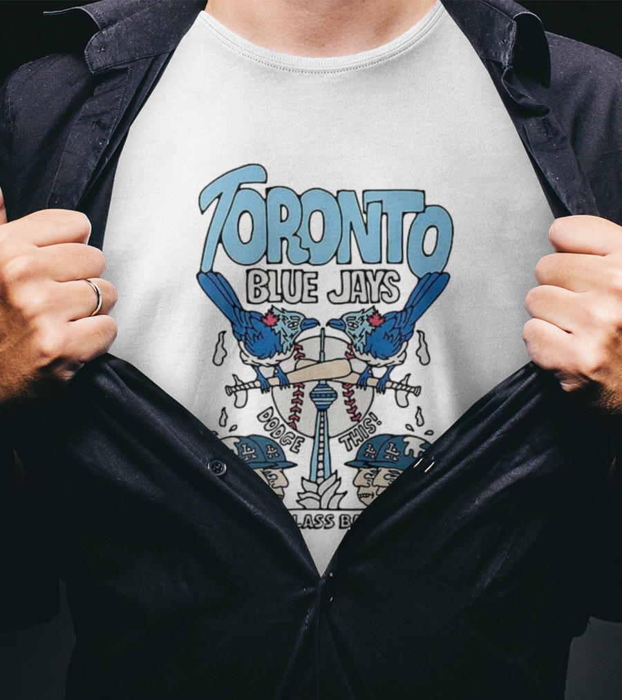 Toronto Blue Jays Dodge This World Class Baseball 2025 T-Shirt