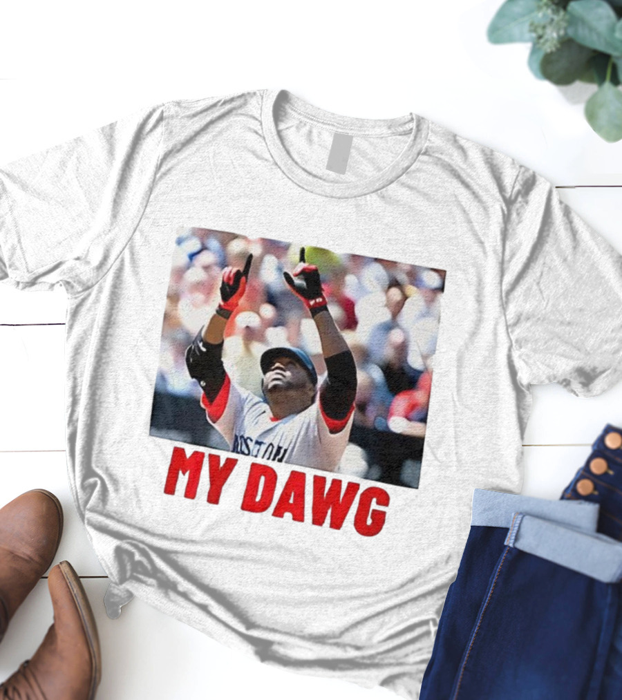 Vladimir Guerrero Jr. David Ortiz My Dawg Toronto Blue Jays Boston Red Sox 2025 T-Shirt