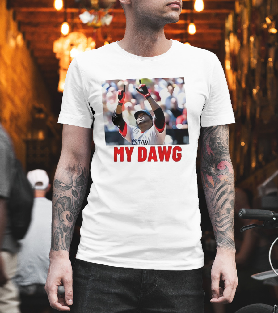Vladimir Guerrero Jr. David Ortiz My Dawg Toronto Blue Jays Boston Red Sox 2025 T-Shirt