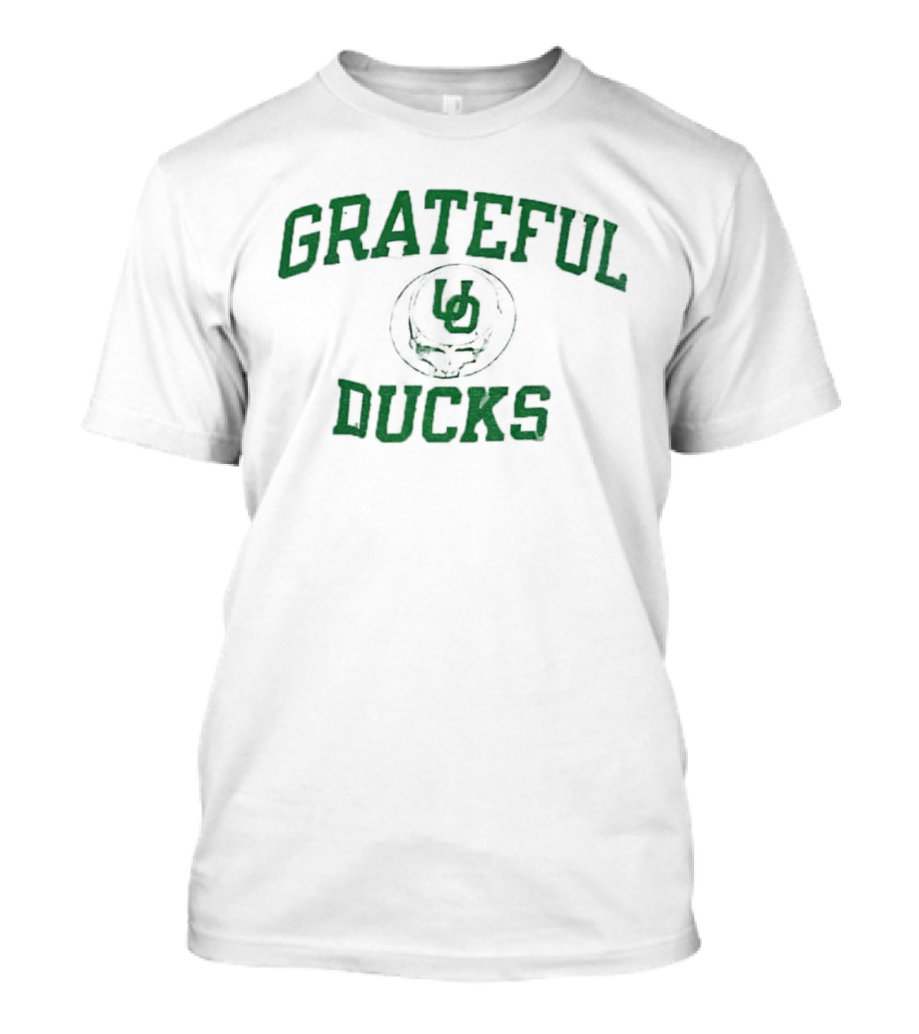 Grateful Dead X Oregon Ducks 2025 Skull Collaboration T-Shirt