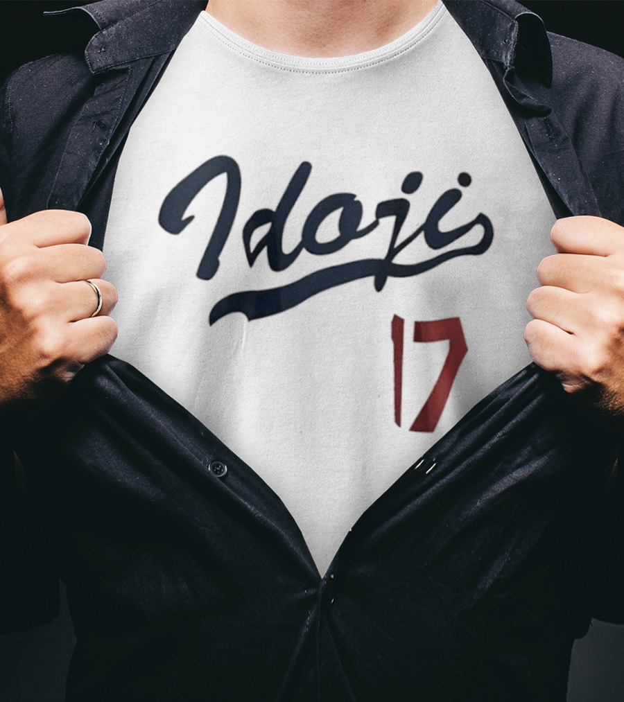 Idoji Shohei Ohtani 17 Los Angeles Dodgers Baseball T-Shirt