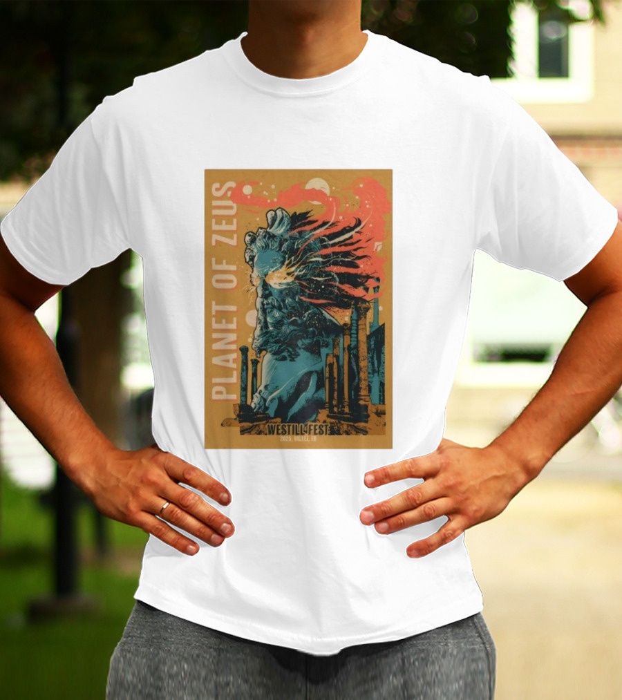 Planet Of Zeus Westill Fest 2025 Vallet France T-Shirt