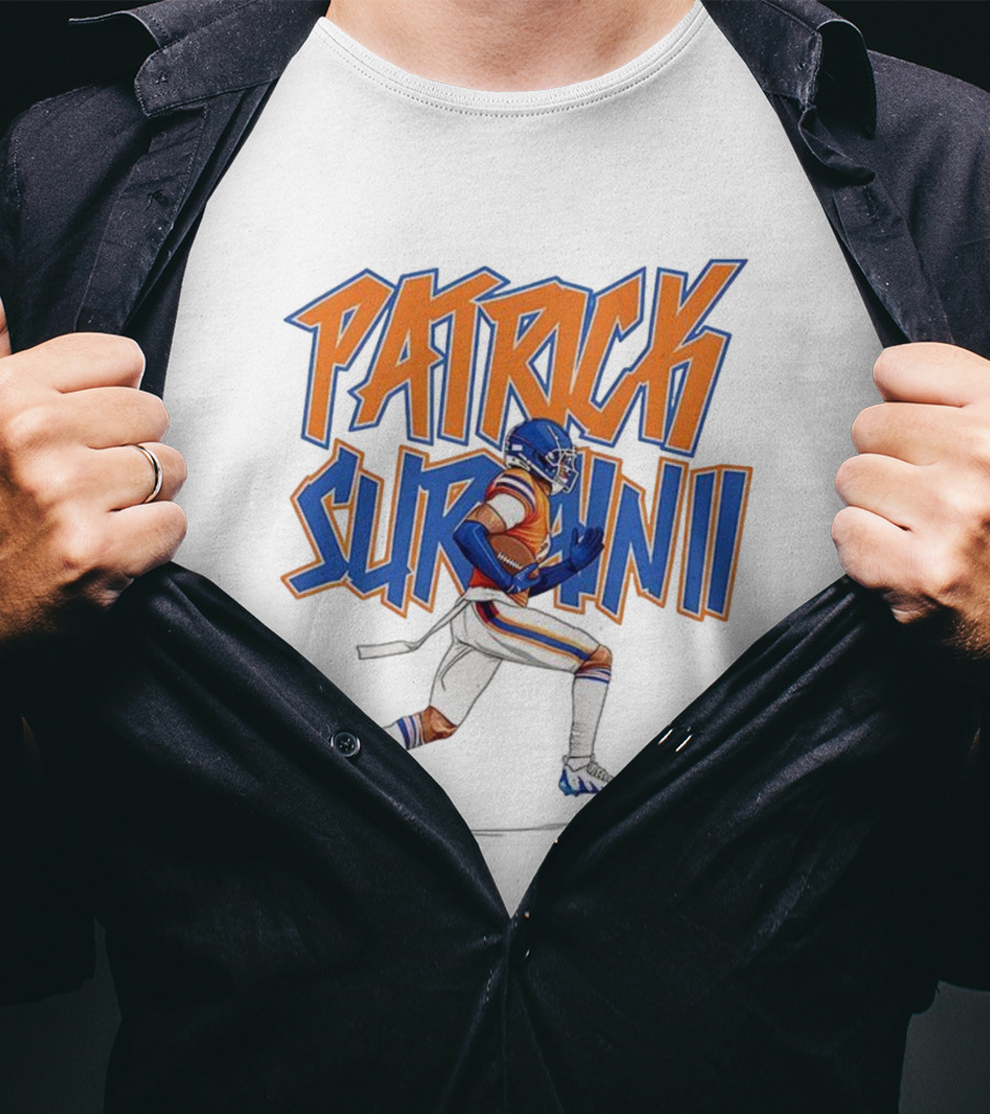 Patrick Surtain II Football Pick 6 Broncos T-Shirt