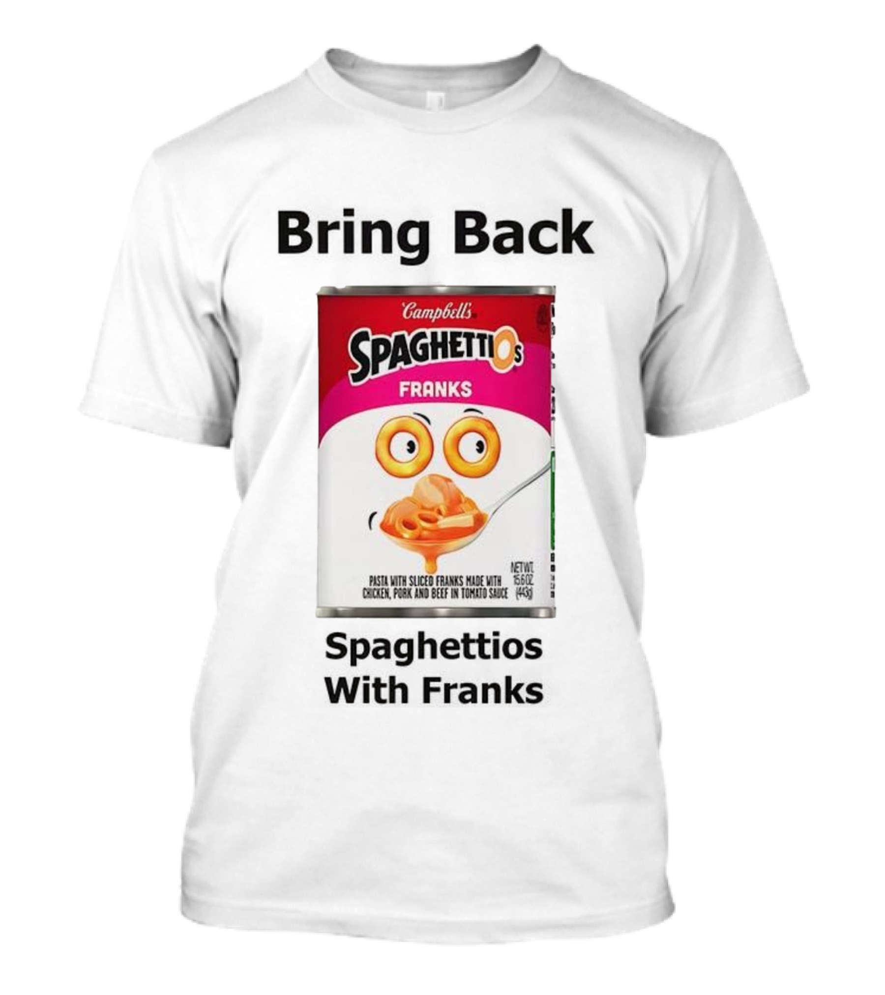 Bring Back Campbell's Spaghettios Franks Classic Can T-Shirt