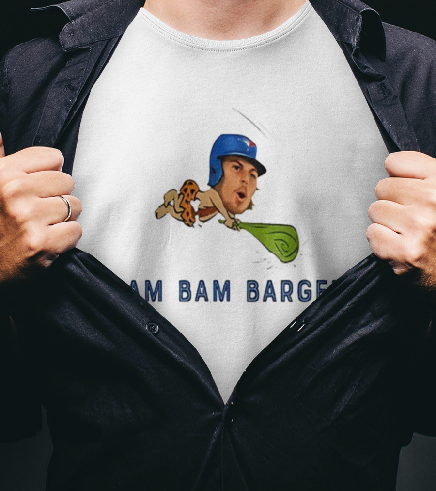 Davis Schneider Toronto Blue Jays Bam Bam Barger MLB Baseball Meme T-Shirt
