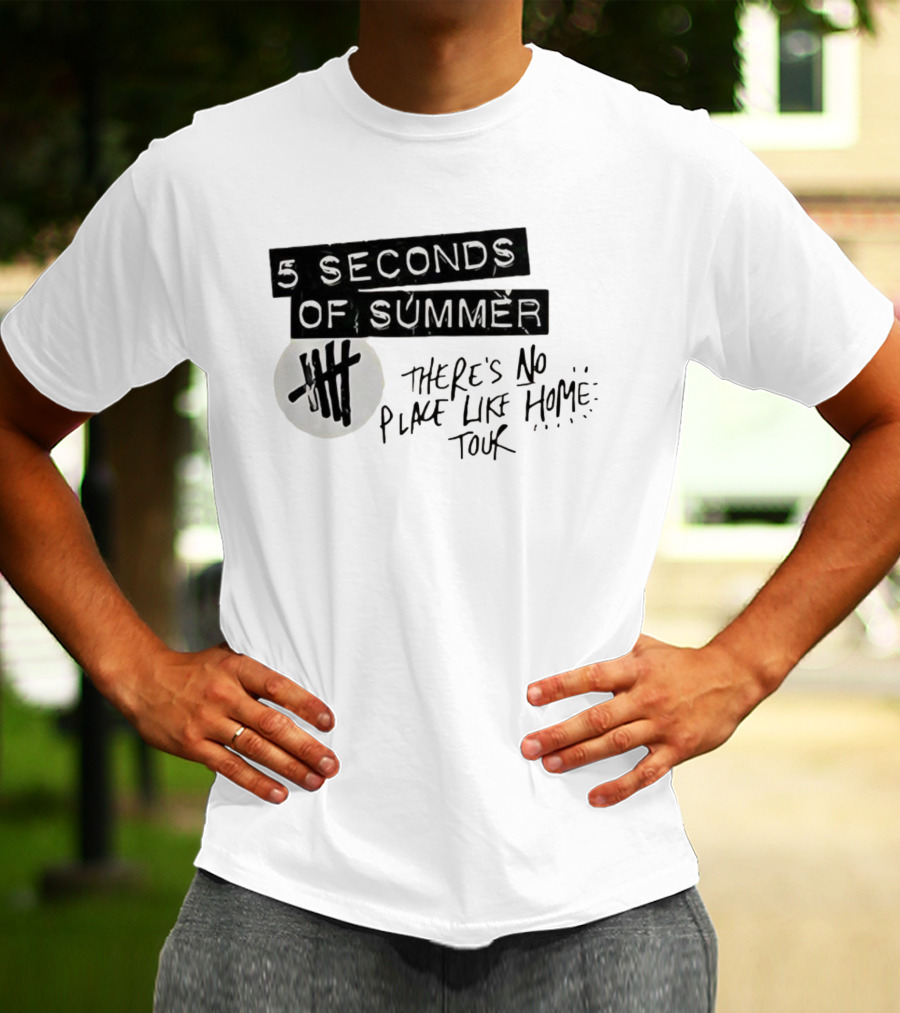5 Seconds Of Summer There's No Place Like Home Tour T-Shirt