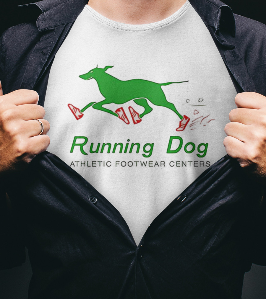 Running Dog Athletic Footwear Centers The Big Chill T-Shirt