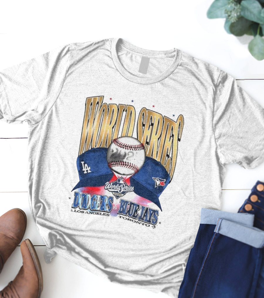 World Series 2025 Dodgers Vs Blue Jays MLB Showdown T-Shirt