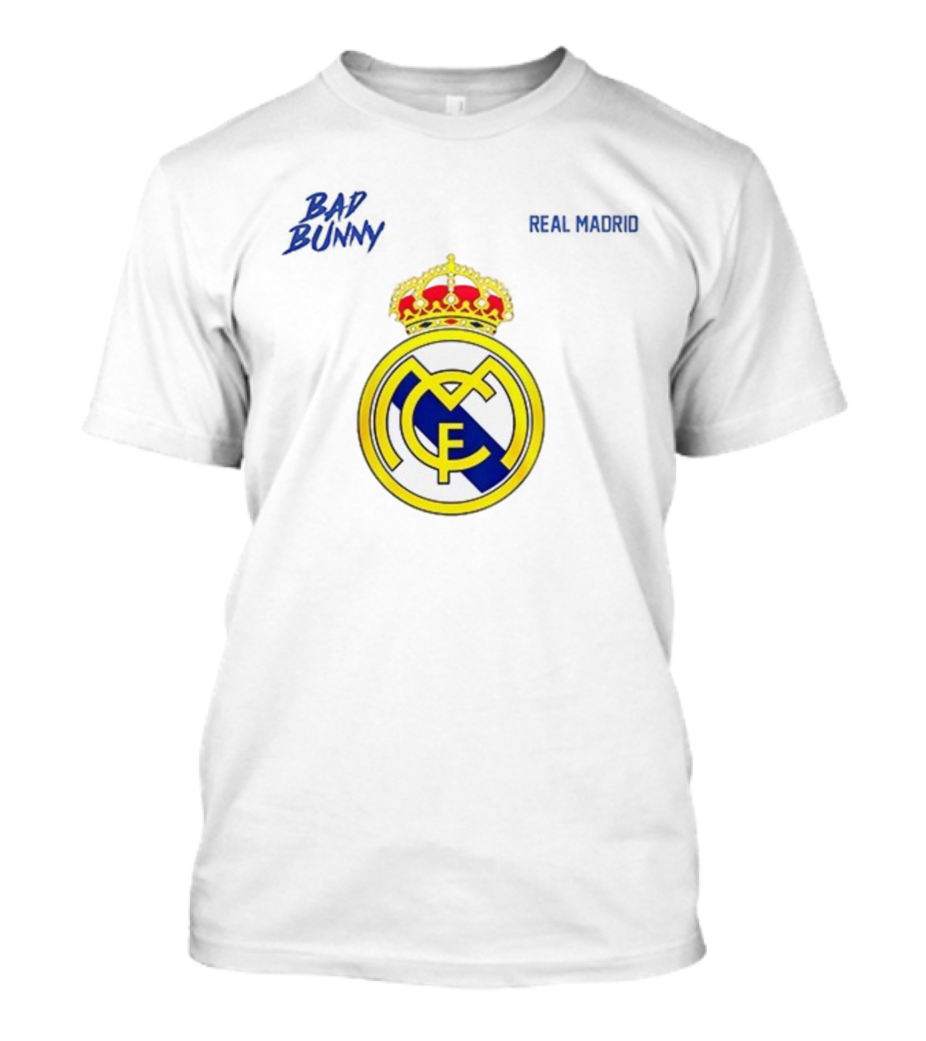 Bad Bunny Vs Real Madrid Benito Bowl Signature Football Challenge T-Shirt