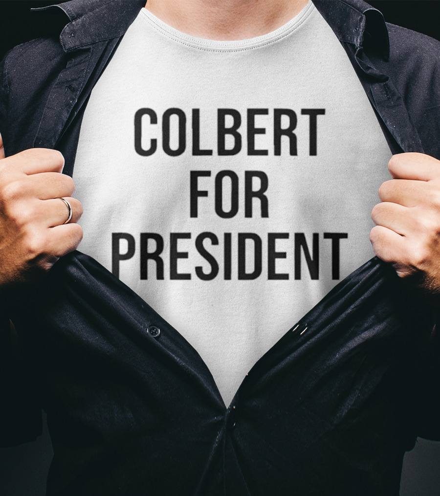 Emma Thompson Colbert For President T-Shirt
