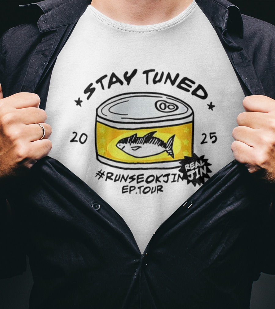 Stay Tuned Real Jin Runseokjin EP Tour 2025 T-Shirt