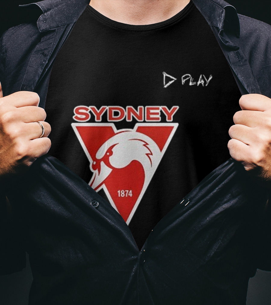 Ed Sheeran X Sydney Swans Loop Tour Play 1874 T-Shirt