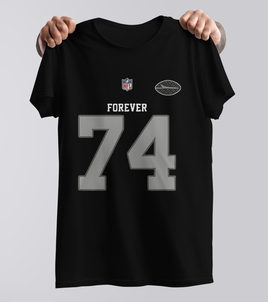 New York Jets Nick Mangold Forever 74 NFL Football T-Shirt