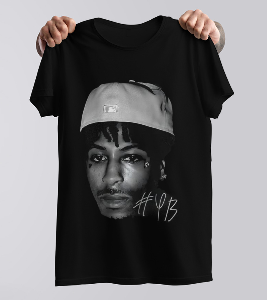 NBA Youngboy Big Face Gang Signature Cap Style T-Shirt