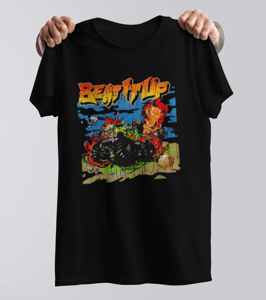 NCT Dream Beat It Up Monster Truck Cartoon Style T-Shirt
