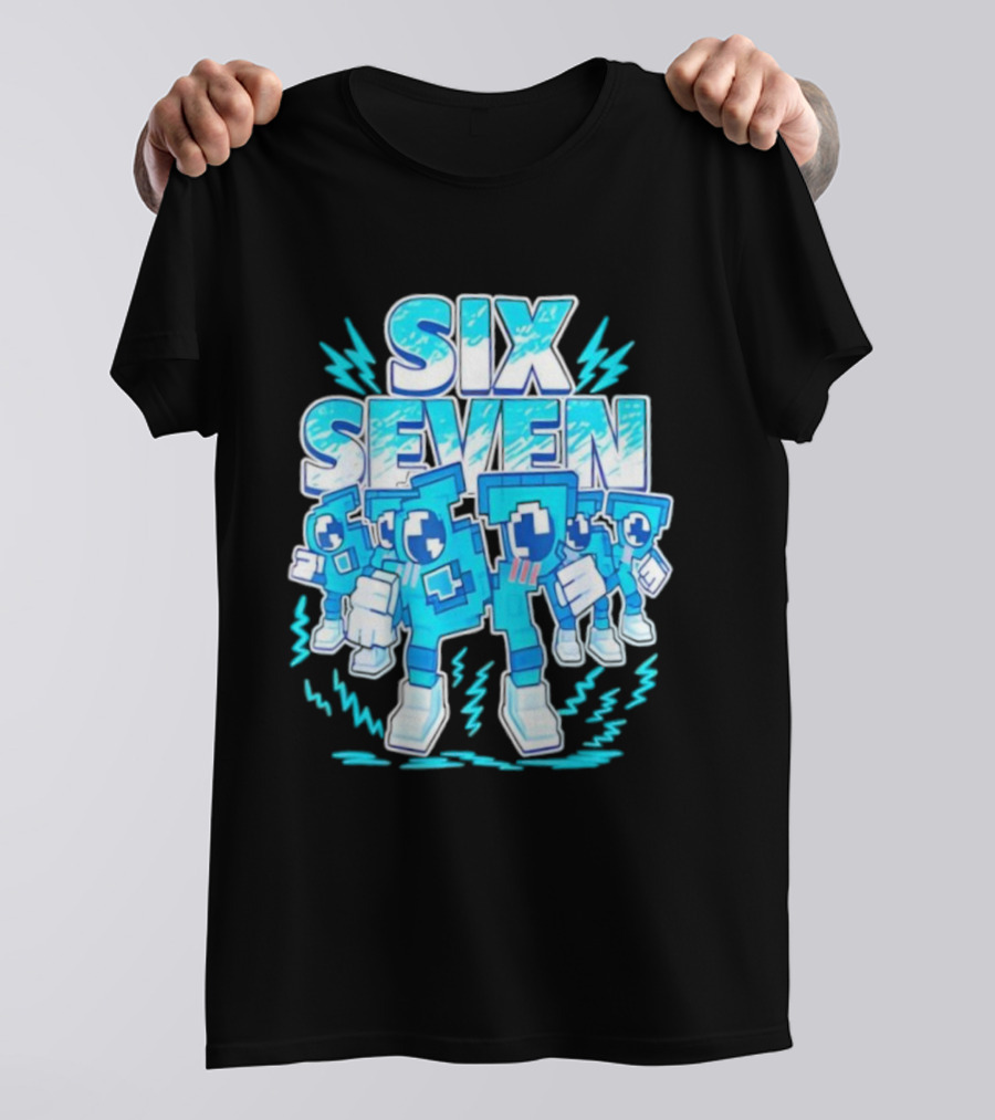 Six Seven Meme 67 Italian Brainrot Birthday T-Shirt