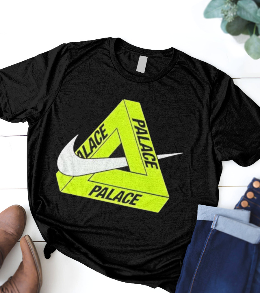 Palace Tri-Ferg Swoosh Yellow Collaboration T-Shirt