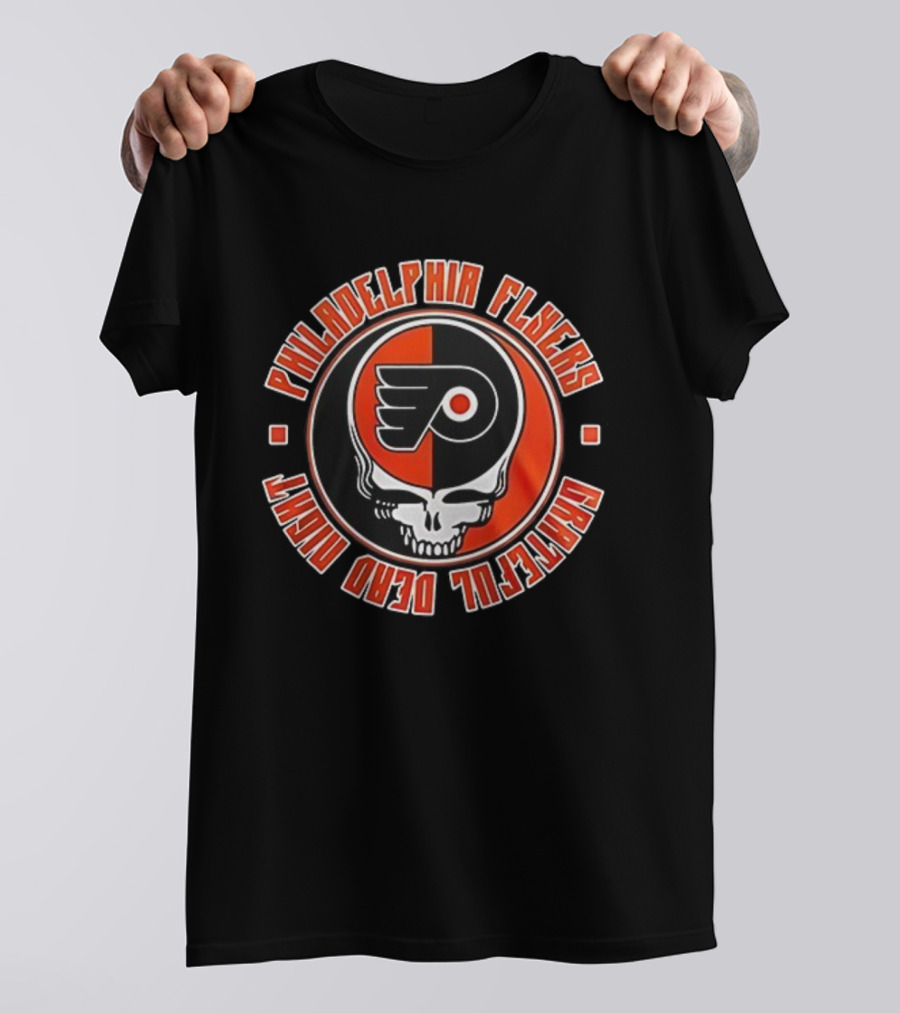 Philadelphia Flyers Grateful Dead 60th Anniversary Urban Nights T-Shirt