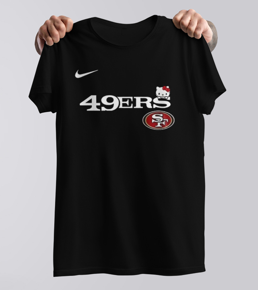 Nike San Francisco 49ers Hello Kitty SF Collaboration 2025 T-Shirt