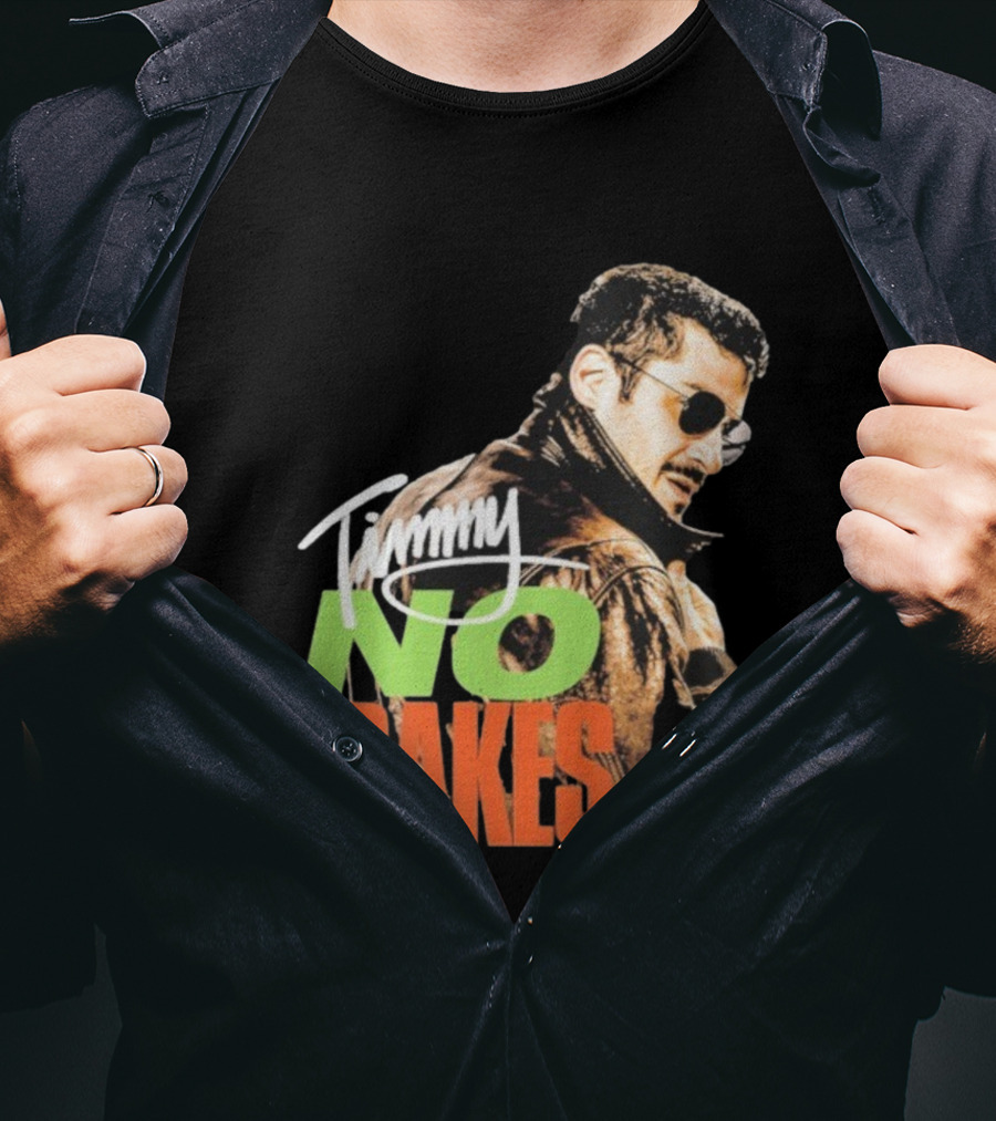 Timmy No Brakes Racing Jacket Sunglasses Style T-Shirt