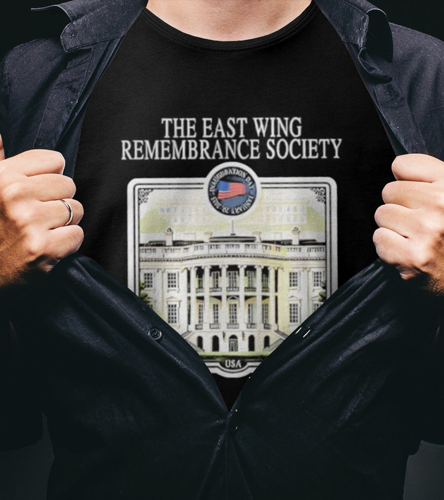 The East Wing Remembrance Society USA Commemorative Day Oval Office T-Shirt