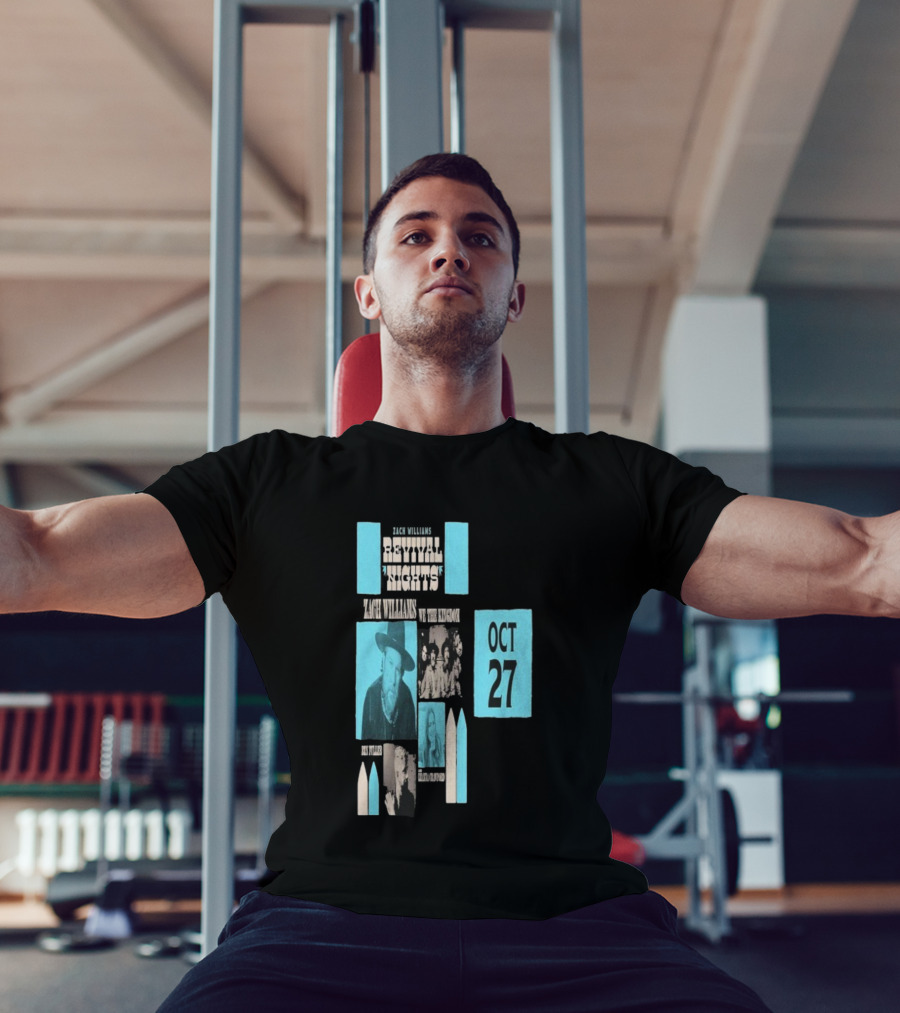 Zach Williams We The Kingdom Revival Nights Red Rocks Oct 27 2025 T-Shirt