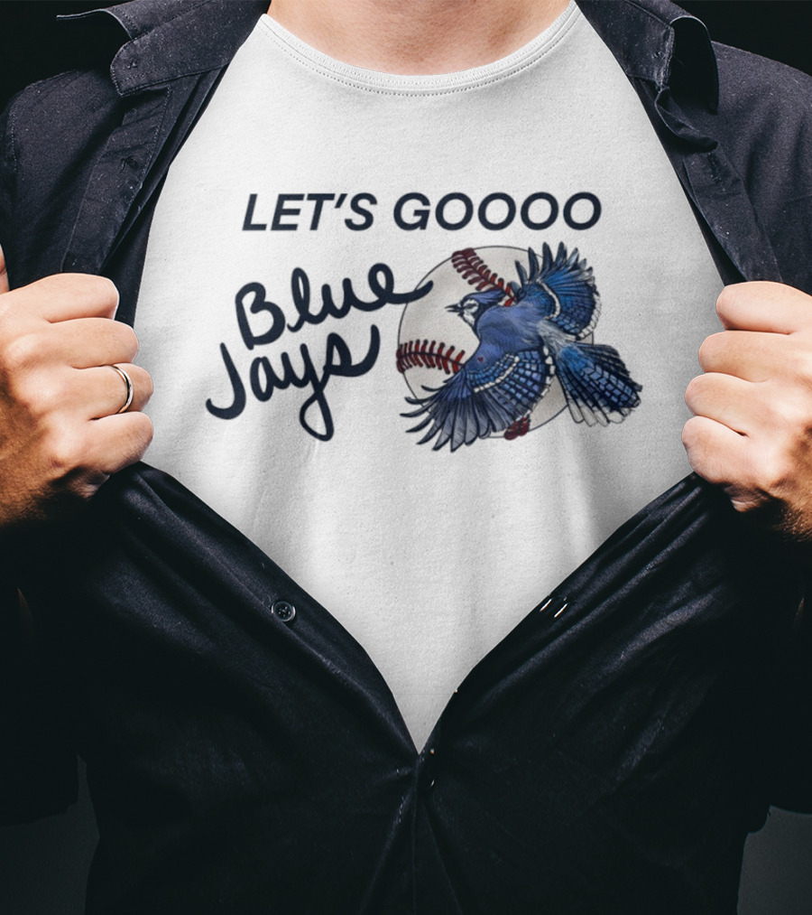 Let's Goooo Blue Jays Baseball Team 2025 World Series T-Shirt