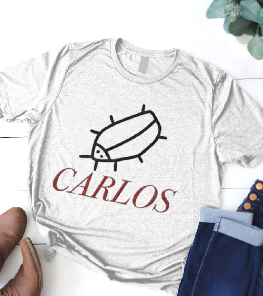 Carlos Bug Embroidered T-Shirt