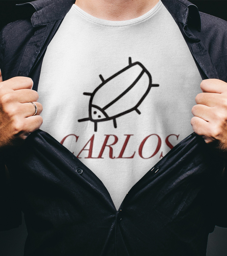 Carlos Bug Embroidered T-Shirt