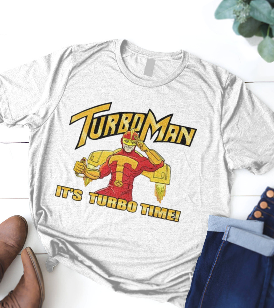 TurboMan It's Turbo Time Heroic Costume Power T-Shirt