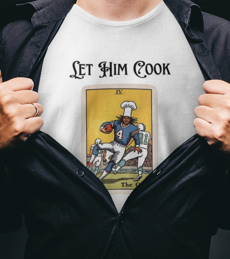 Let Him Cook James Cook The Cook Buffalo Bills NFL Football 2025 Bills Mafia T-Shirt