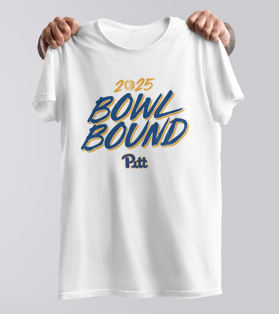 Pittsburgh Panthers 2025 Bowl Bound Pitt Football T-Shirt