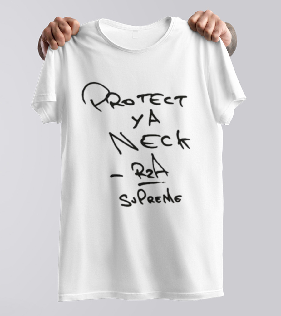 Supreme Wu-Tang Clan Protect Ya Neck RZA Collaboration T-Shirt
