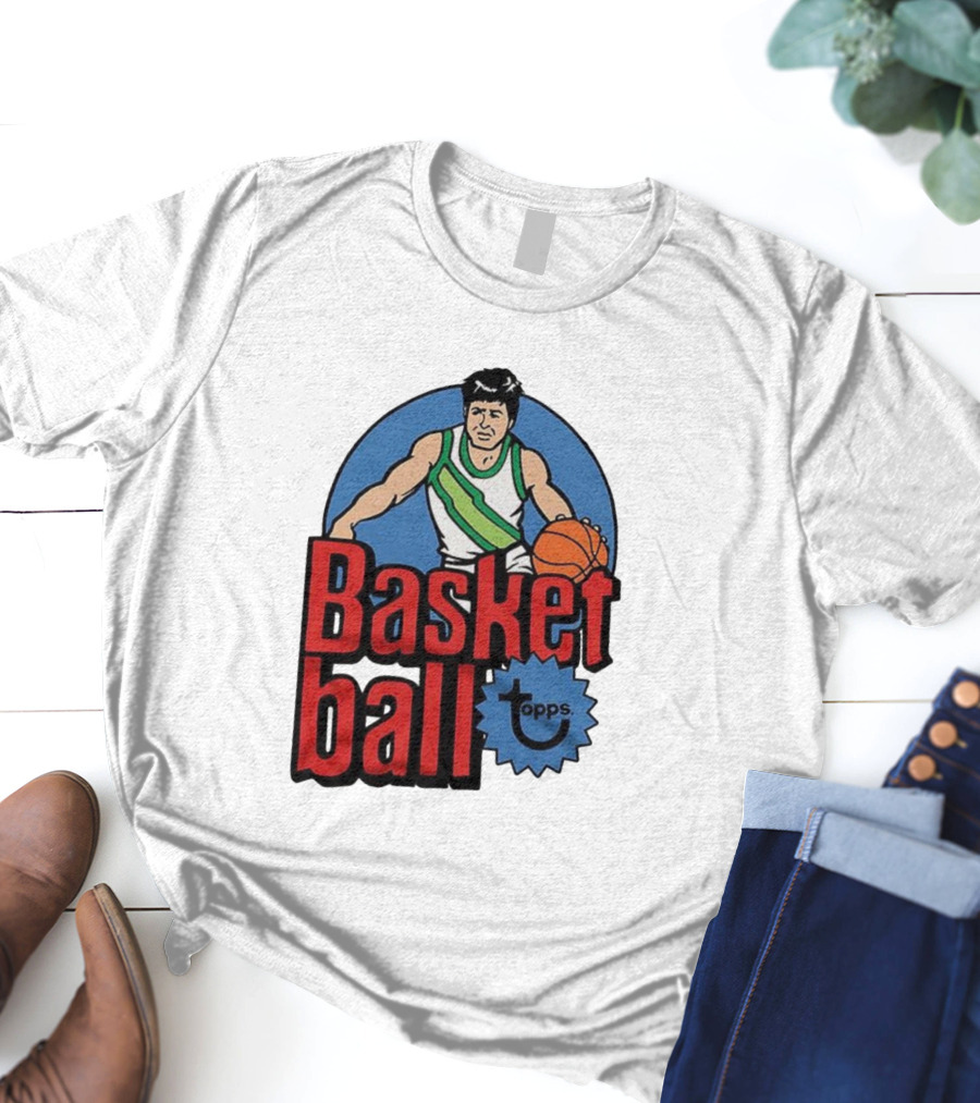 Topps Basketball 1978 Vintage Picture Cards Retro Style T-Shirt