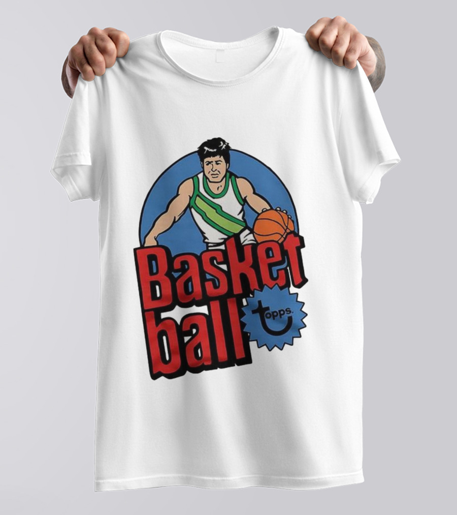 Topps Basketball 1978 Vintage Picture Cards Retro Style T-Shirt