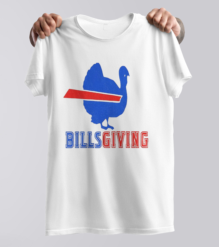 Billsgiving 2025 Turkey Buffalo Bills Thanksgiving NFL Football T-Shirt