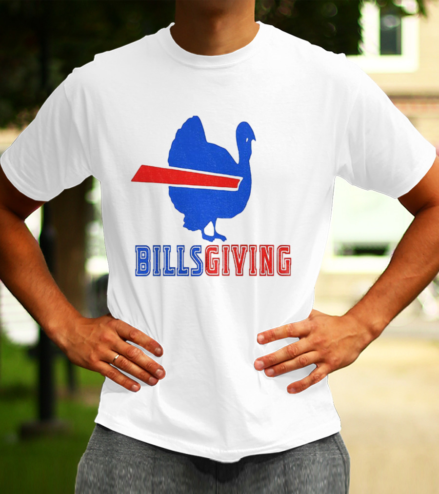 Billsgiving 2025 Turkey Buffalo Bills Thanksgiving NFL Football T-Shirt