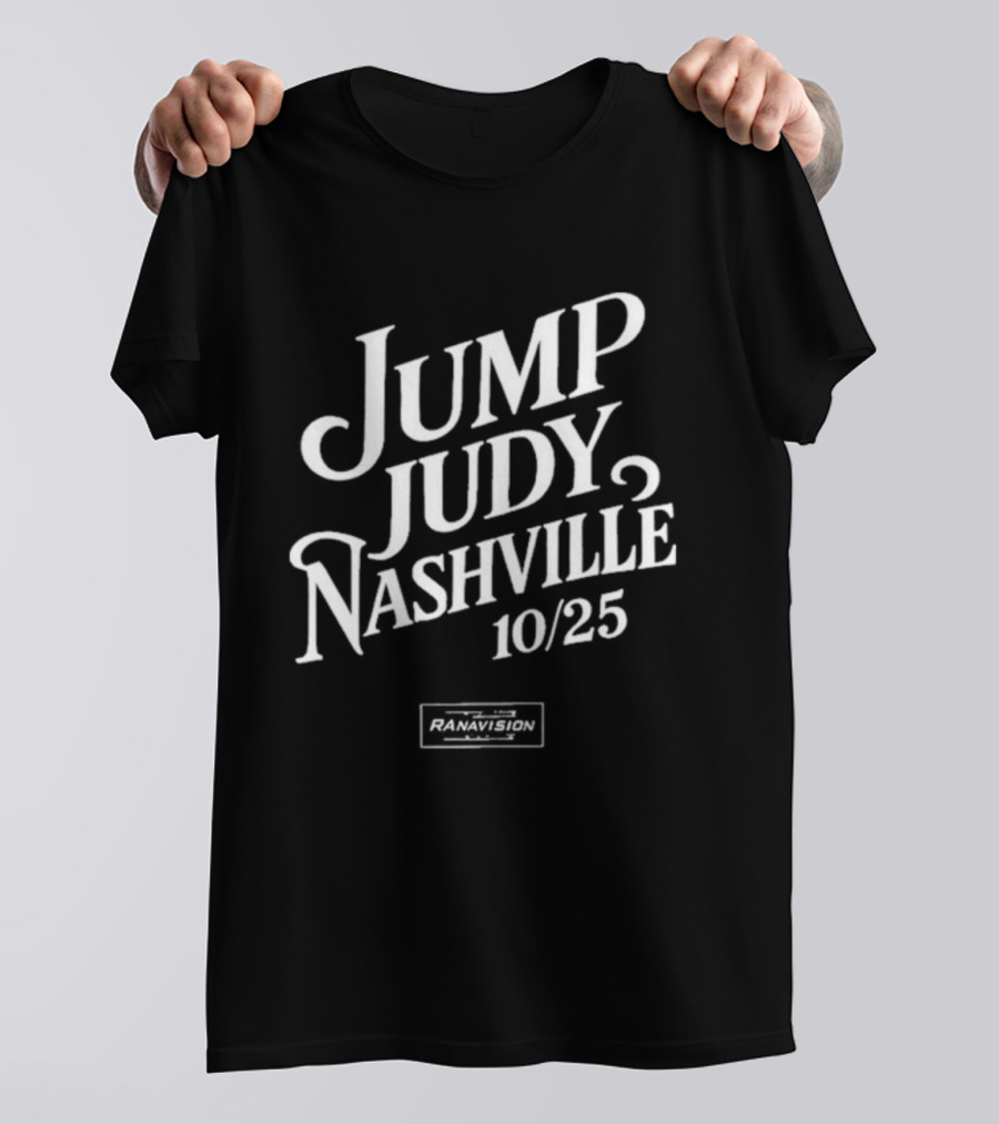 Jump Judy Nashville 10/25 Ranavision Oct 2025 T-Shirt