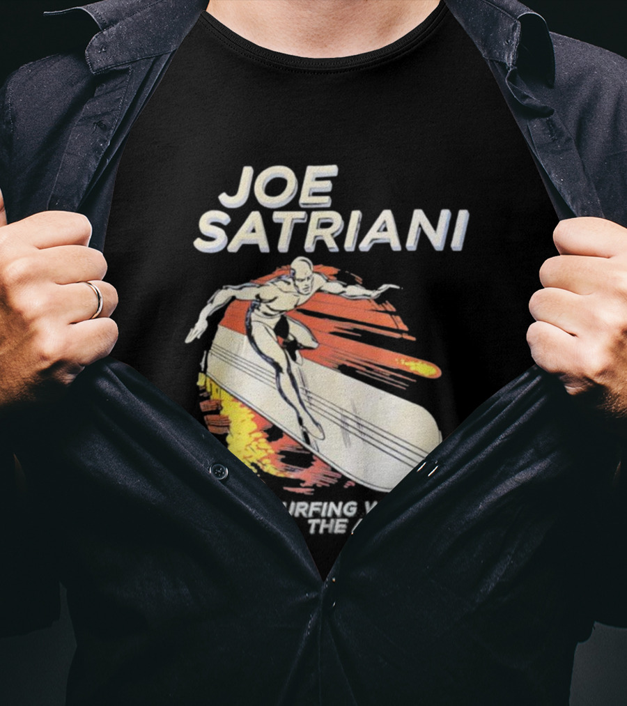 Joe Satriani Surfing With The Alien Cover Art T-Shirt