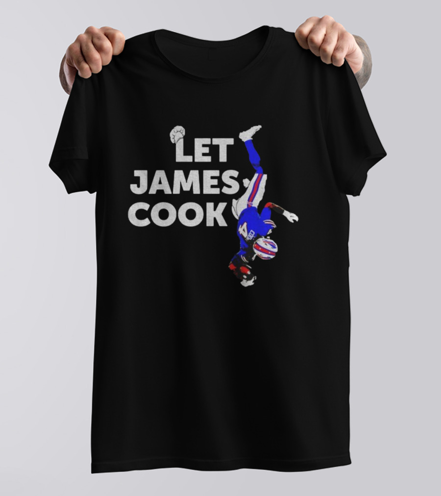 Let James Cook Football Buffalo Bills NFL Mafia Fan T-Shirt