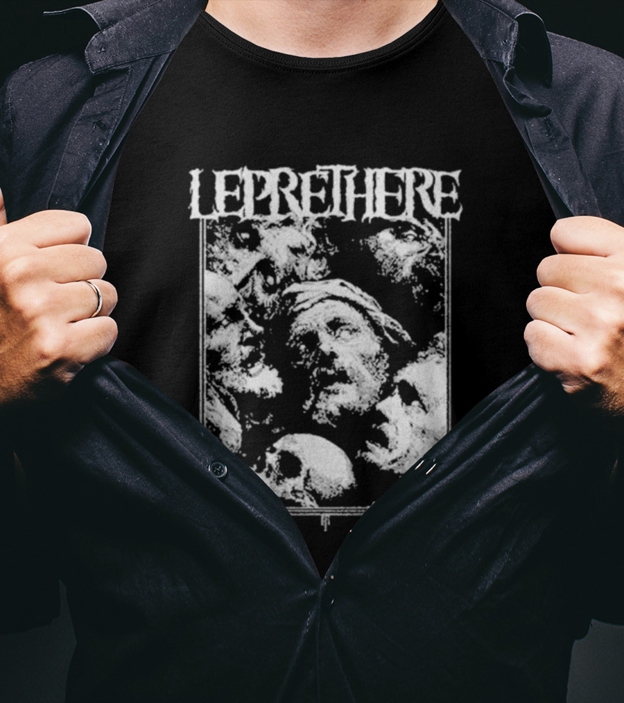 Leprethere Skull Vintage Style No Future T-Shirt
