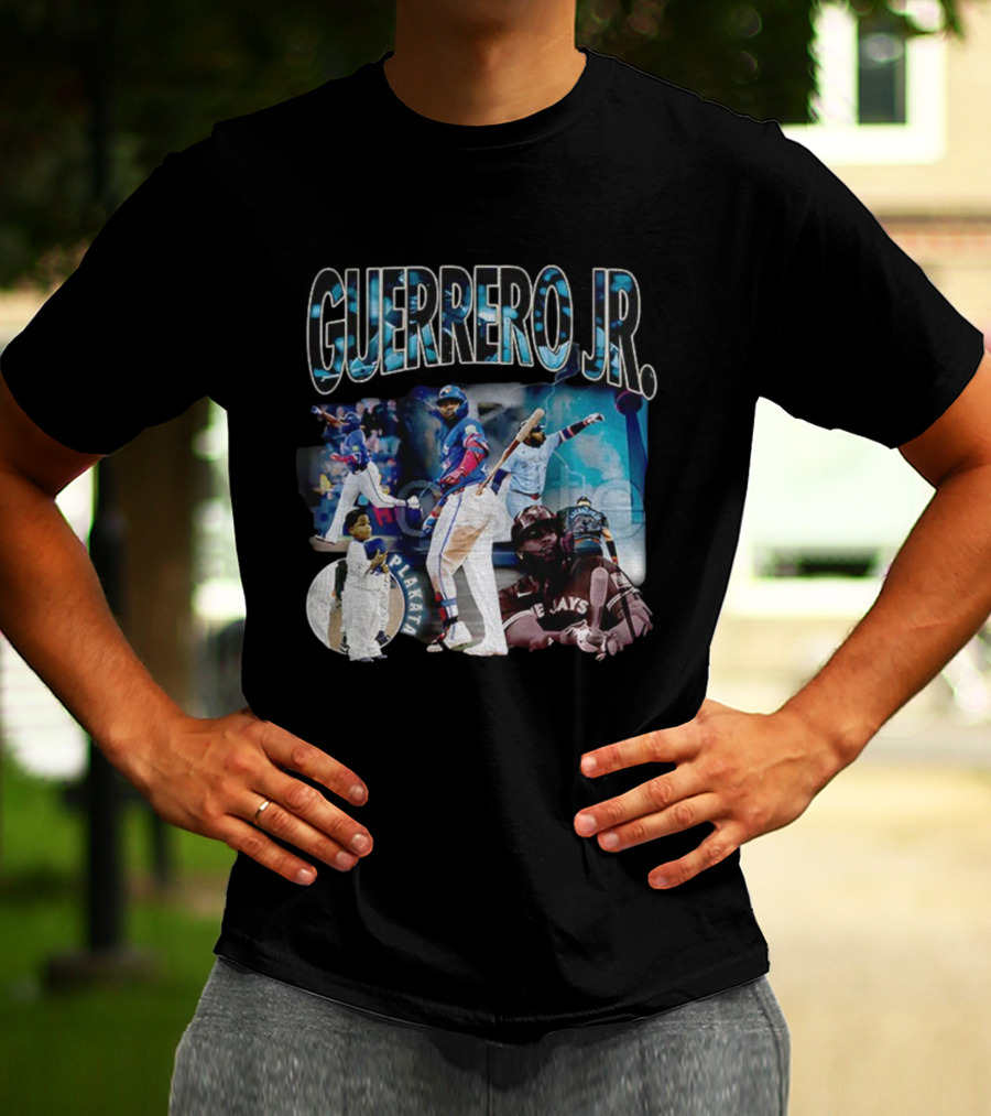 GUERRERO JR Blue Jays Baseball MVP Champions MLB Highlights T-Shirt
