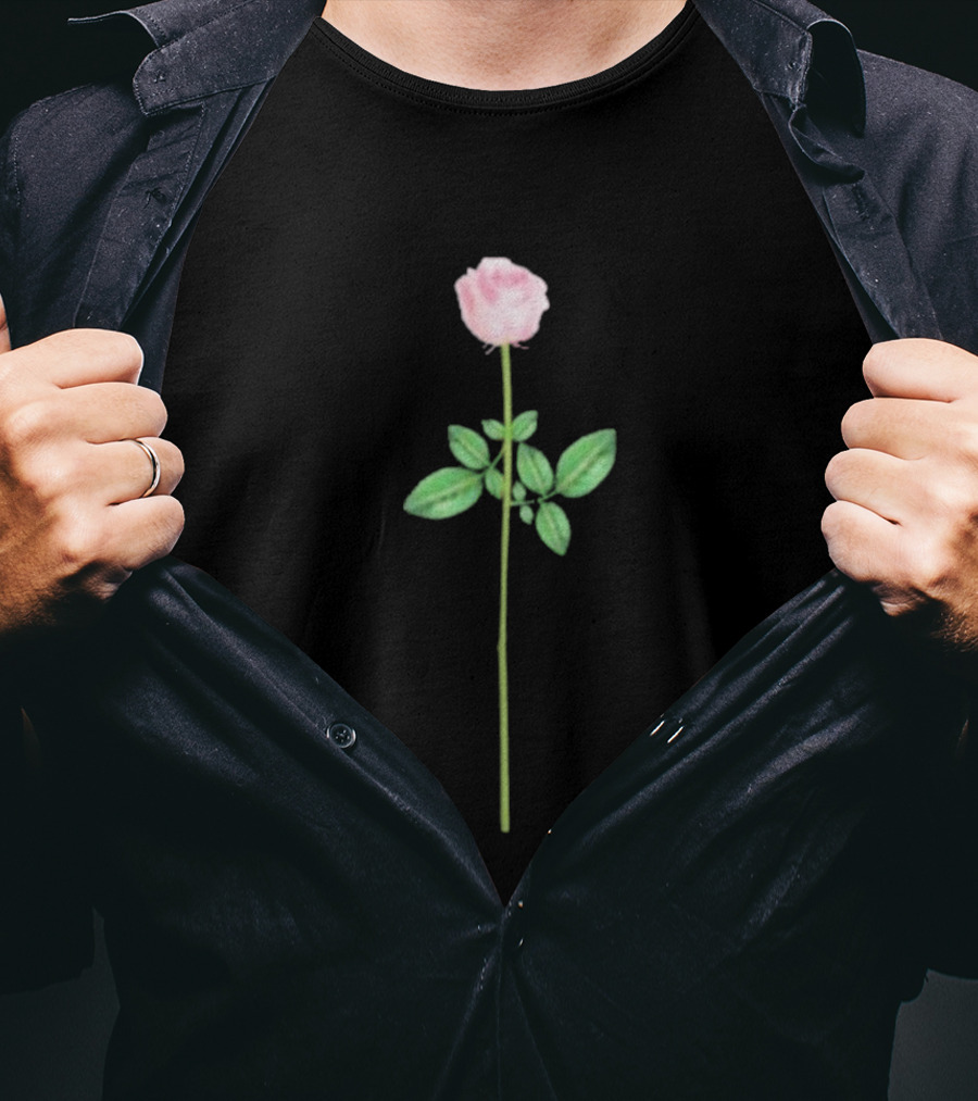 Saturday Night Live Bowen Yang Pink Rose T-Shirt
