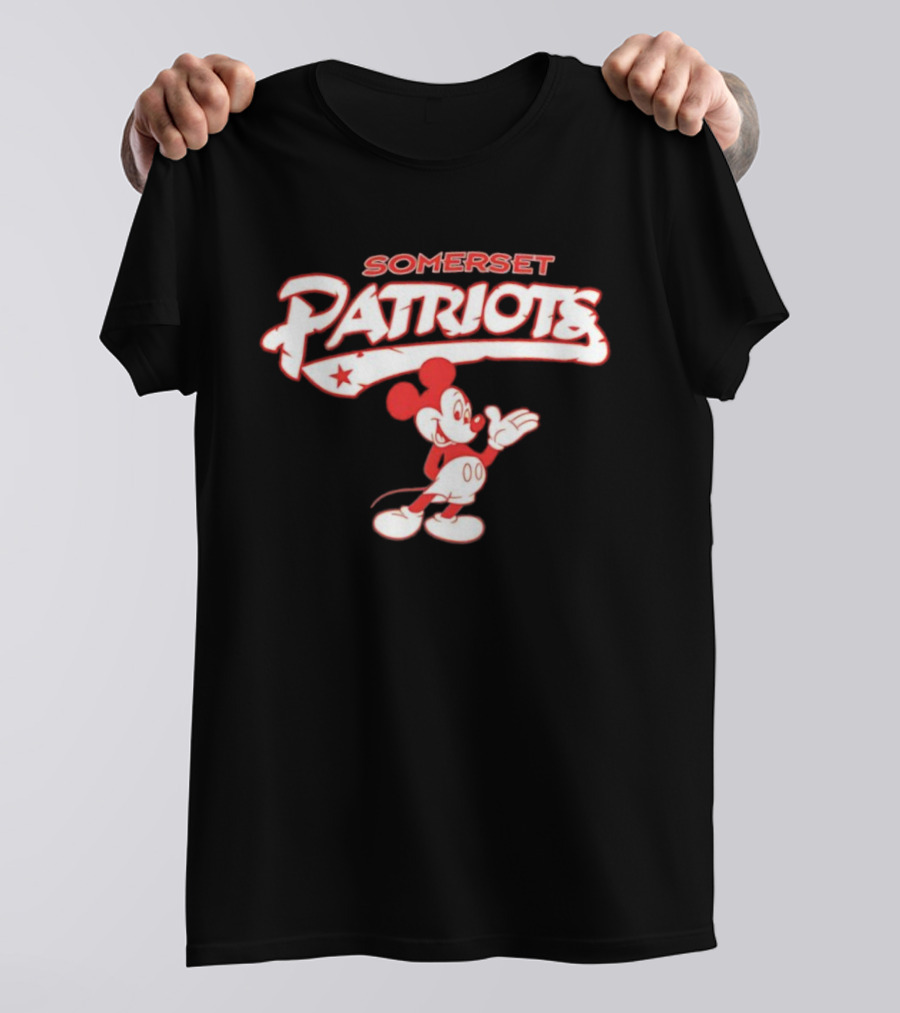 Somerset Patriots Mickey Mouse T-Shirt