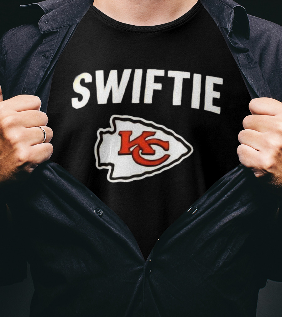 Kansas City Chiefs KC Swiftie Fan Apparel T-Shirt