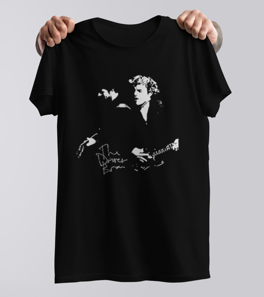 The Driver Era Stamp Guitar Silhouette T-Shirt