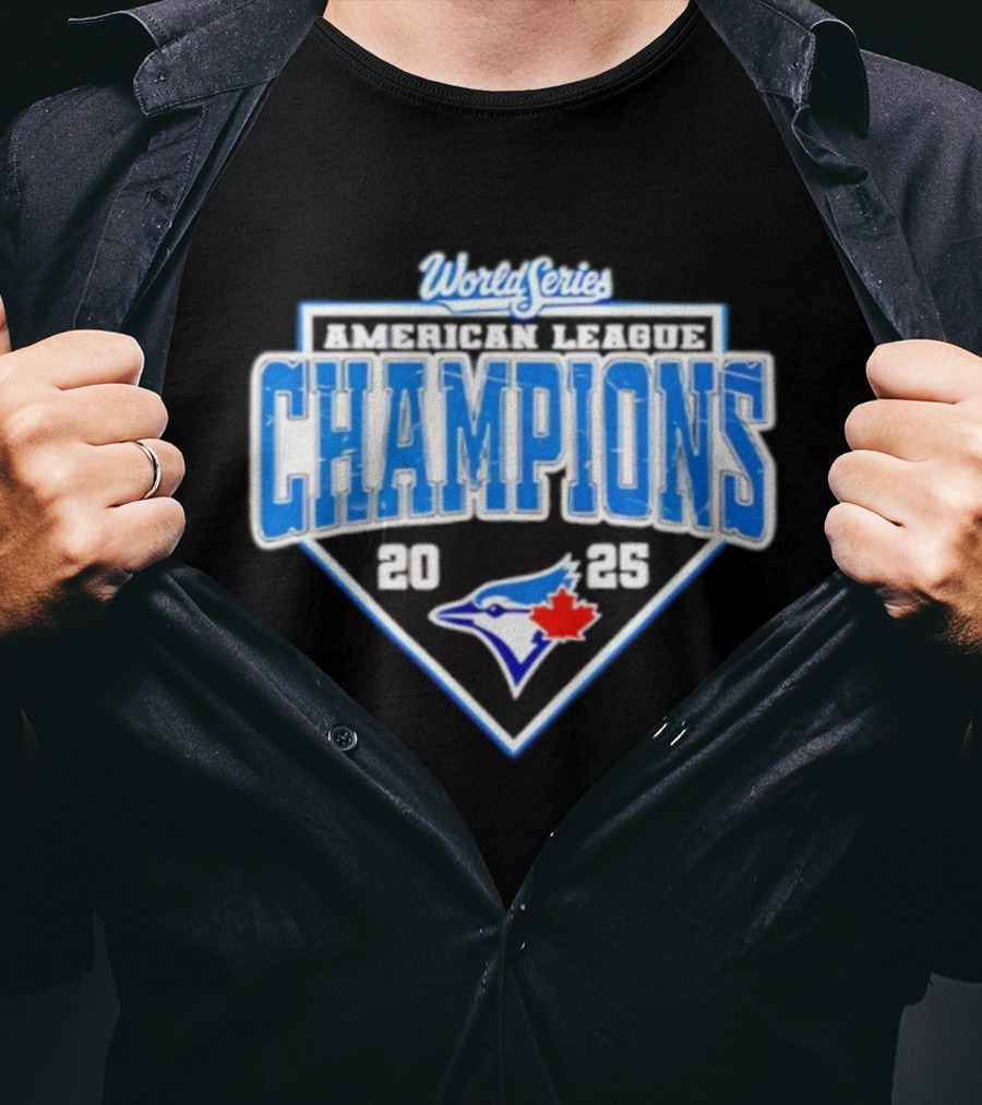 World Series Blue Jays American League Champions 2025 T-Shirt