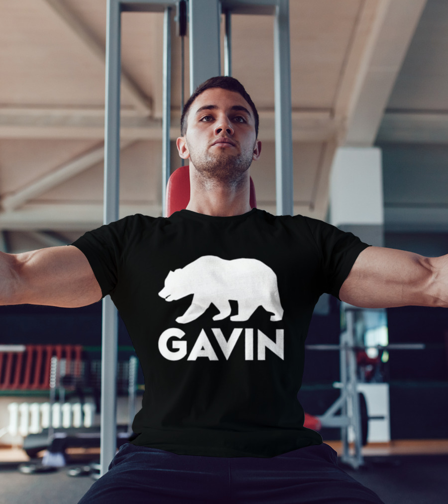 Gavin Newsom Bear California Symbol T-Shirt